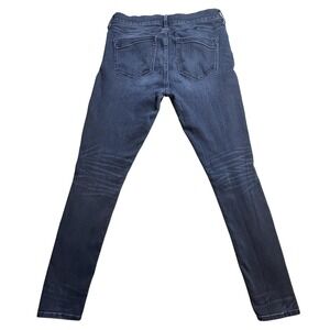 Express Legging Jegging Jeans Womens 8R Blue Dark Wash Mid Rise Stretch Denim